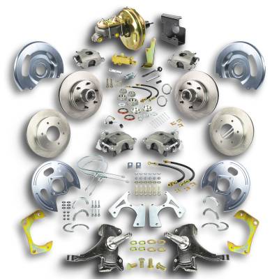 The Right Stuff Detailing - The Right Stuff Detailing TDC6756D Chevy/GMC RWD Brake Conversion Kit
