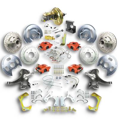The Right Stuff Detailing - The Right Stuff Detailing TDC6756DZ RWD Brake Conversion Kit for Chevy/GMC