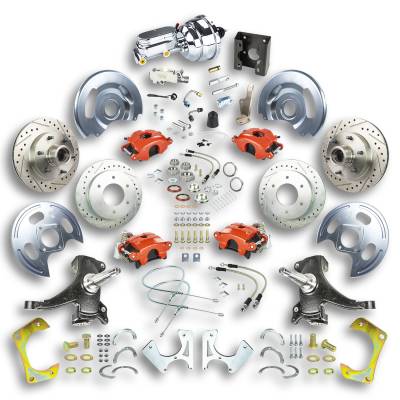 The Right Stuff Detailing - The Right Stuff Detailing TDC6756DZX RWD Brake Conversion Kit for Chevy/GMC