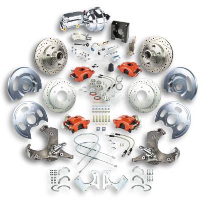 The Right Stuff Detailing - The Right Stuff Detailing TDC6756ZX Brake Conversion Kit for Chevy/GMC RWD