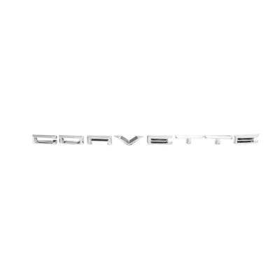 Trim Parts - Trim Parts 5096 1961-62 Corvette Front Letters "CORVETTE" w/o Studs SET