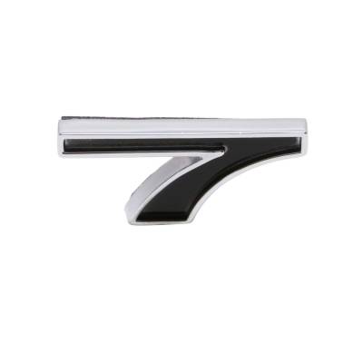 Trim Parts - Trim Parts 5185G Generic Number "7" Black EACH