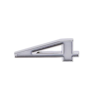 Trim Parts - Trim Parts 5186A Generic Number "4" White EACH