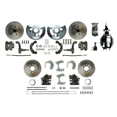 The Right Stuff Detailing - The Right Stuff MDC42DCX Brake Conversion Kit Front & Rear for Dodge/Plymouth