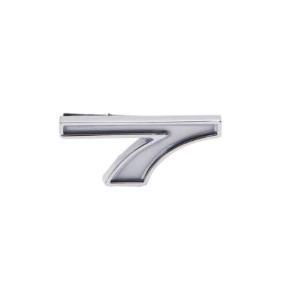 Trim Parts - Trim Parts 5186G Generic Number "7" White EACH