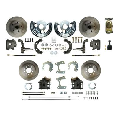 The Right Stuff Detailing - The Right Stuff MDC42SD Brake Conversion Kit Front & Rear for Dodge/Plymouth