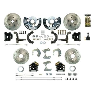 The Right Stuff Detailing - The Right Stuff MDC42SDS Brake Conversion Kit Front & Rear for Dodge/Plymouth