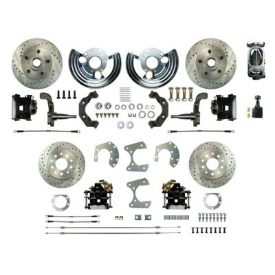 The Right Stuff Detailing - The Right Stuff MDC42SDSX Brake Conversion Kit Front & Rear for Dodge/Plymouth