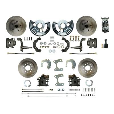 The Right Stuff Detailing - The Right Stuff MDC42SDX Brake Conversion Kit Front & Rear for Dodge/Plymouth