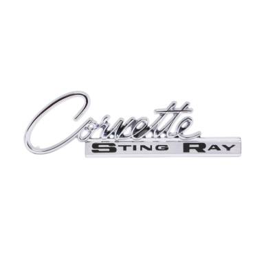 Trim Parts - Trim Parts 5213 1964-65 Corvette Glove Box Door Emblem EACH