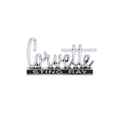 Trim Parts - Trim Parts 5214 1966-67 Corvette Glove Box Door Emblem EACH
