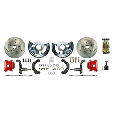 The Right Stuff Detailing - The Right Stuff MDC62SDZ Front Brake Conversion Kit for Dodge/Plymouth
