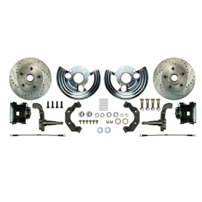 The Right Stuff Detailing - The Right Stuff MDC62WKCS Front Brake Conversion Kit for Dodge/Plymouth