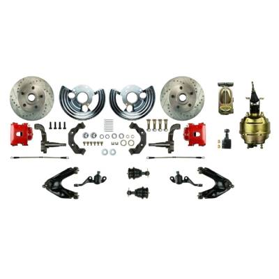 The Right Stuff Detailing - The Right Stuff MDC66DCZ Front Brake Conversion Kit for Dodge/Plymouth