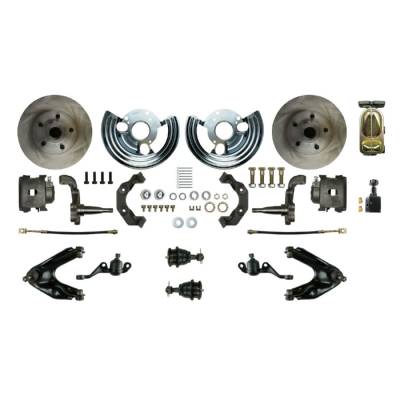 The Right Stuff Detailing - The Right Stuff MDC66SD Front Brake Conversion Kit for Dodge/Plymouth