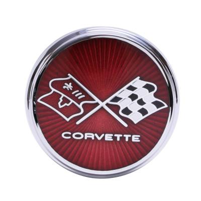 Trim Parts - Trim Parts 5961 1975-76 Corvette Front Emblem EACH