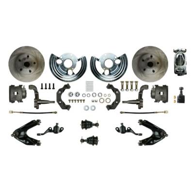 The Right Stuff Detailing - The Right Stuff MDC66SDX Front Brake Conversion Kit for Dodge/Plymouth