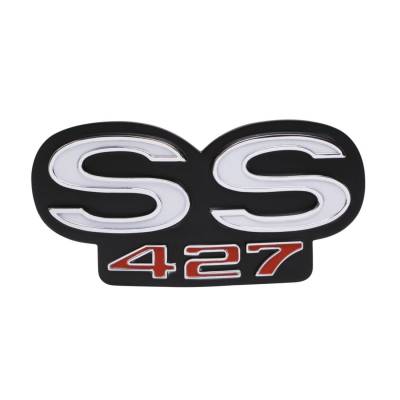Trim Parts - Trim Parts 6743 1968 Camaro Grille Emblem "SS 427" Standard EACH