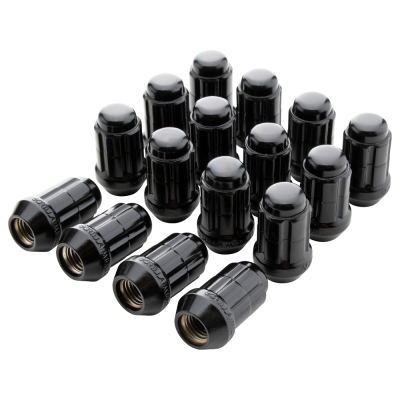 Gorilla Automotive - Gorilla K4CS-10125BGR Black Chrome Wheel Lug Nut Set 10mm x 1.25 Thread Size