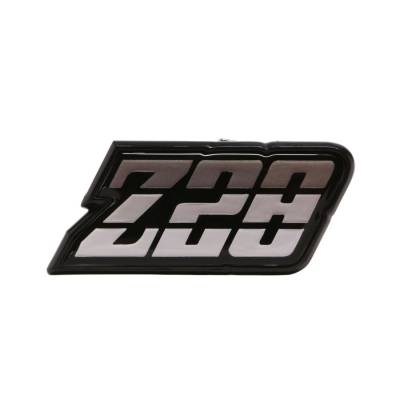 Trim Parts - Trim Parts 6950 1980-81 Camaro Fuel Door Emblem "Z-28" Silver EACH