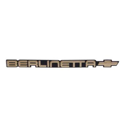 Trim Parts - Trim Parts 6997 1985-86 Camaro Rear Panel Emblem "Berlinetta" EACH