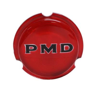 Trim Parts - Trim Parts 8190 1970 Late -72 Rally II Red GTO Wheel Center Emblem EACH