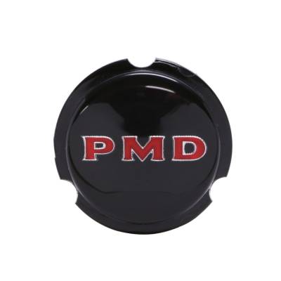Trim Parts - Trim Parts 8191 1967-70 Early GTO Wheel Center Emblem Black EACH