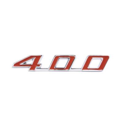Trim Parts - Trim Parts 8510 1967-69 Firebird Trunk Emblem "400" EACH