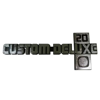 Trim Parts - Trim Parts 9912 1981-88 Chevrolet Custom-Deluxe 20 Fender Emblems PAIR