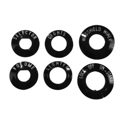 Trim Parts - Trim Parts 1059 1955-56 Bel Air Dash Bezel Set