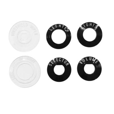 Trim Parts - Trim Parts 1060 1955-56 Full-Size Chevrolet Dash Bezel Set 150 & 210
