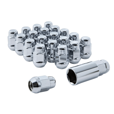Gorilla Automotive - Gorilla Automotive K5L19-00012GR Wheel Lug Nut Set 20Pc 1/2-20 3/4" Hex Chrome