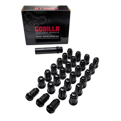 Gorilla Automotive - Gorilla Automotive KBRS-12150BGR Wheel Lug Nut Set 3/4" & 13/16" Dual Hex Key