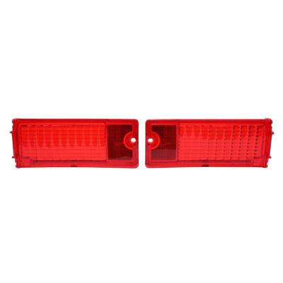 Trim Parts - Trim Parts A3053 68-69 Chevy II & Nova Tail Light Lens PAIR
