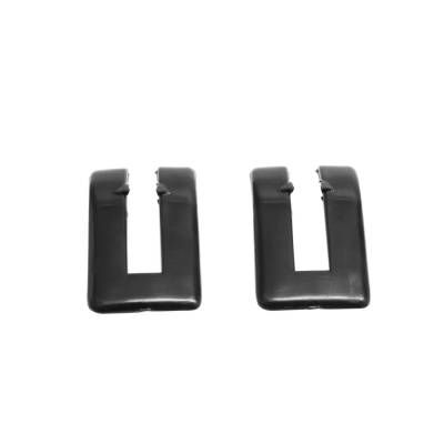 Trim Parts - Trim Parts 4818 1964-67 Chevelle Station Wagon Tailgate Hinge Escutcheon PAIR