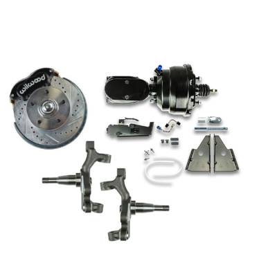 The Right Stuff Detailing - The Right Stuff AFXDC32DSY Select GM Cars Brake Conversion Kit Front