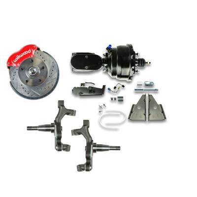 The Right Stuff Detailing - The Right Stuff AFXDC32DZY Select GM Cars Brake Conversion Kit Front