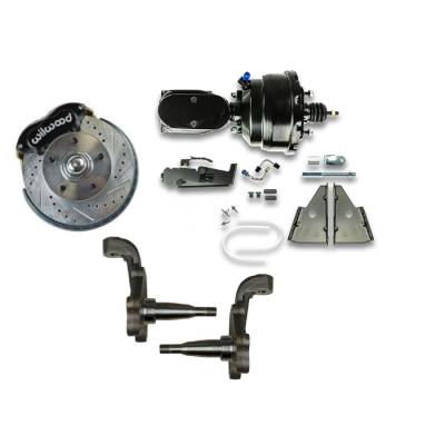 The Right Stuff Detailing - The Right Stuff AFXDC32SY Select GM Cars Brake Conversion Kit Front