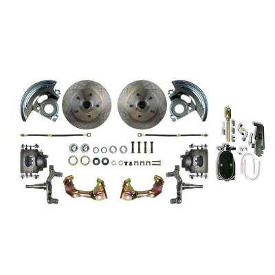 The Right Stuff Detailing - The Right Stuff Detailing AFXSD02CY Chevy/Pontiac Brake Conversion Kit Front