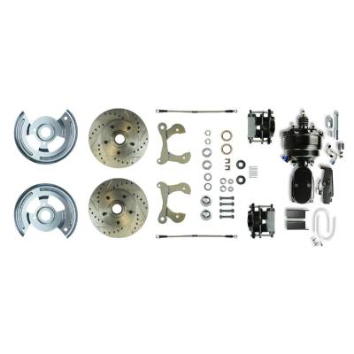 The Right Stuff Detailing - The Right Stuff Detailing FSC55DCCSY Chevy Brake Conversion Kit Front