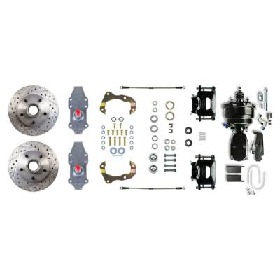 The Right Stuff Detailing - The Right Stuff Detailing FSC55DCDSY Chevy Brake Conversion Kit Front