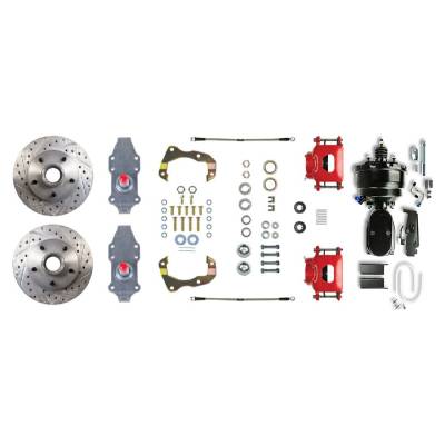 The Right Stuff Detailing - The Right Stuff Detailing FSC55DCDZY Chevy Brake Conversion Kit Front