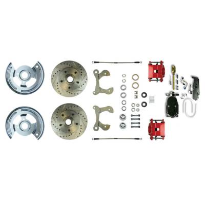 The Right Stuff Detailing - The Right Stuff Detailing FSC55SDCZY Chevy Brake Conversion Kit Front