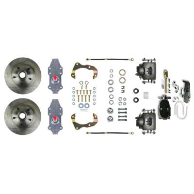 The Right Stuff Detailing - The Right Stuff Detailing FSC55SDDY Chevy Brake Conversion Kit Front