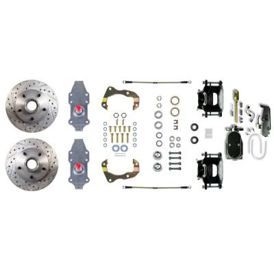 The Right Stuff Detailing - The Right Stuff Detailing FSC55SDDSY Chevy Brake Conversion Kit Front