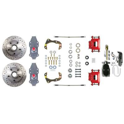 The Right Stuff Detailing - The Right Stuff Detailing FSC55SDDZY Chevy Brake Conversion Kit Front