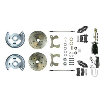 The Right Stuff Detailing - The Right Stuff Detailing FSC56SDCZY Brake Conversion Kit Front/Rear for Chevy