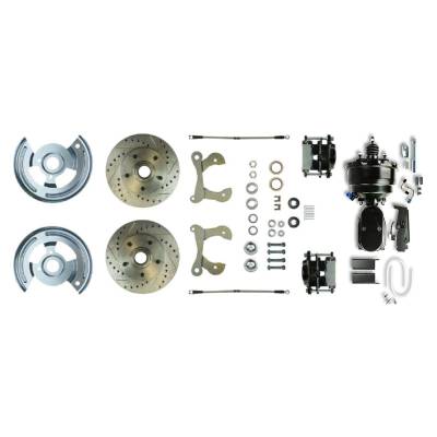 The Right Stuff Detailing - The Right Stuff Detailing FSC58DCCSY Chevy Brake Conversion Kit Front
