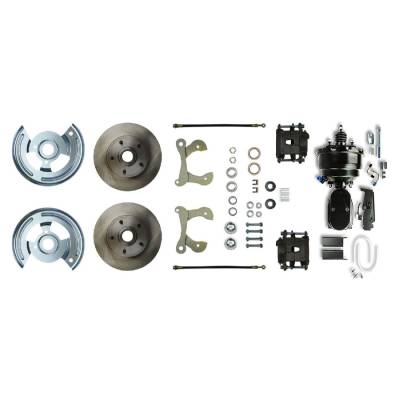 The Right Stuff Detailing - The Right Stuff Detailing FSC58DCCY Chevy Brake Conversion Kit Front