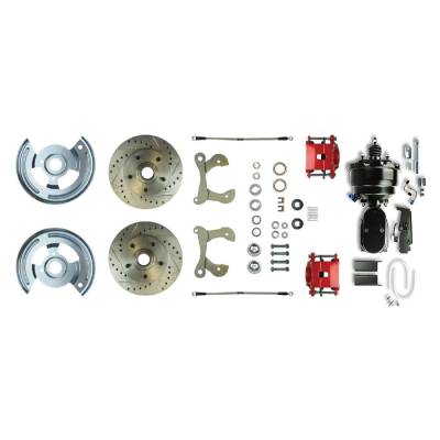 The Right Stuff Detailing - The Right Stuff Detailing FSC58DCCZY Chevy Brake Conversion Kit Front